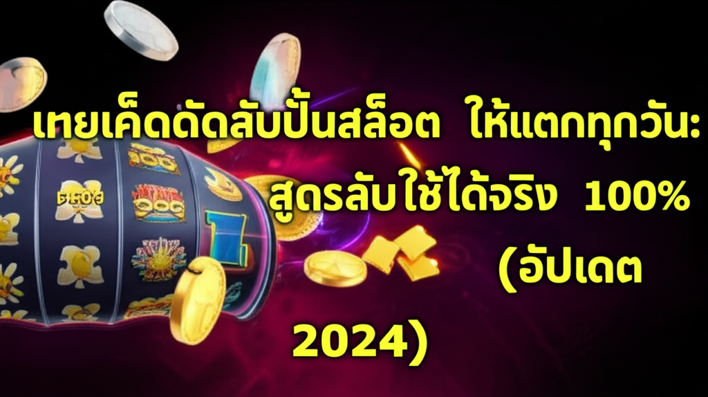 เผยเคล็ดลับปั่นสล็อต PG99 ให้แตกทุกวัน: สูตรลับใช้ได้จริง 100% (อัปเดต 2024)